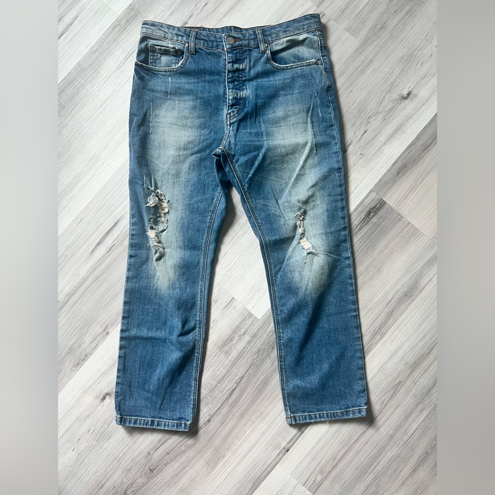 Zadig & Voltaire Distressed Boyfriend Jeans 27